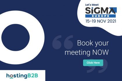 HostingB2B is Attending SiGMA Europe