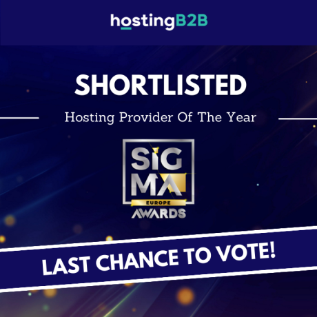 HostingB2B - Shortlisted in SiGMA CIS/Balkans Award