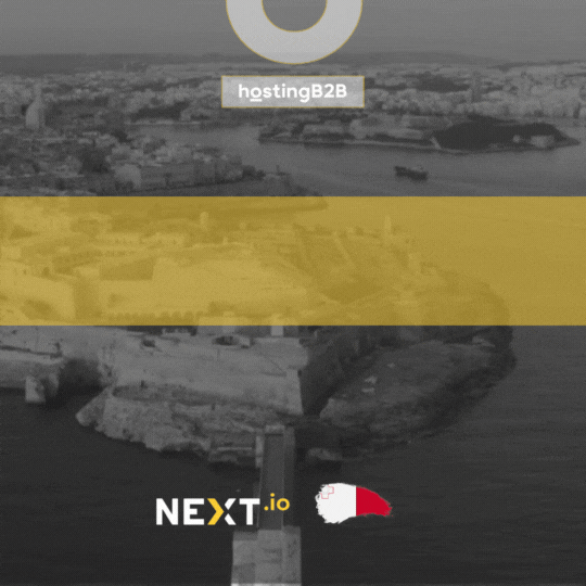 let's meet us at NEXT.io at Valletta, Malta